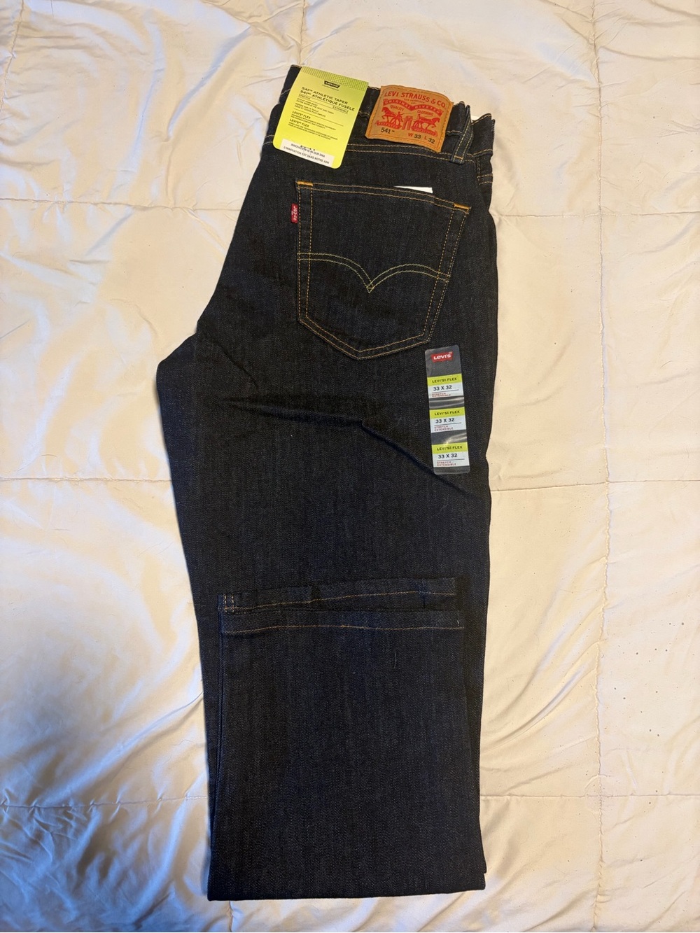 Levi's Men's Indigo Straight-Leg Jeans